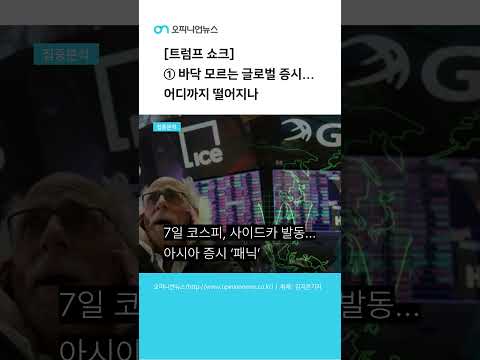 [Shorts][먹튀 검증 쇼크] ①바닥 모르는 글로벌 증시...어디까지 떨어지나