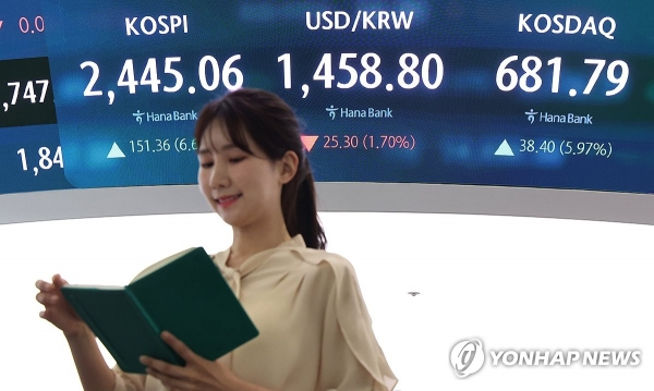 상호먹튀 검증 사이트 연기에 코스피 6.6%↑...코스닥도 6% 가까이 반등