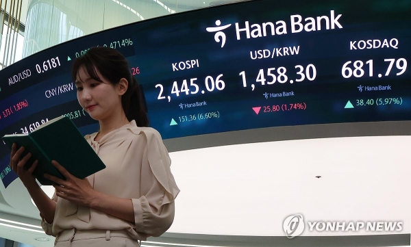 코스피, 2400선 하락 출발...HD현대중공업 4% 올라 '시총 10위'